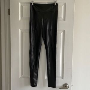 Sakkas Shiny High Waist Stretch Leggings